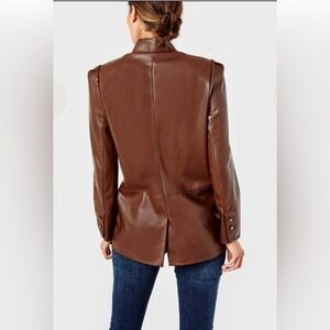 Cartolina Women's Brown Leather Jacket